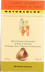Naturcolor Sesame Blonde tube ready for swift, even application on all hair lengths.