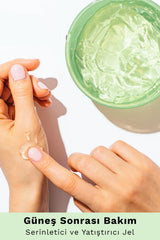 Nature Republic Aloe Vera 92% Gel on arm shows daily moisturizing use