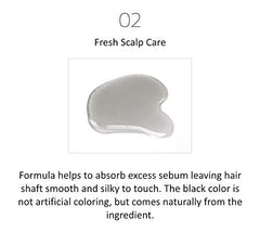 Creamy lather demonstrates gentle cleansing and hydration for hair