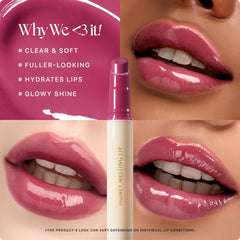 Nature Republic Honey Melting Lip Sheer Tint adds sheer color and smooth lips.