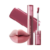 Nature Republic Light on Velvet Tint 06 Mood Plum packaging close-up, premium design