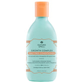 Nature Spell Hair Growth Complex Conditioner bottle close-up showing strength and shine.
