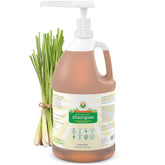 Nature Sustained Organic Shampoo with 128oz pump bottle for easy, mess-free dispensing in the shower.