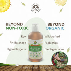 Nature Sustained probiotic formula supports balanced, comfortable scalp.