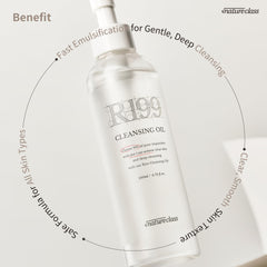 NatureClass R199 Rice Cleansing Oil leaves skin soft and hydrated after wash