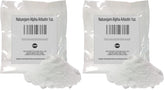 Naturejam Alpha Arbutin powder bottle close-up for even skin tone support.