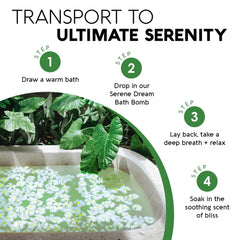 Nature's Beauty bath bombs with coconut oil highlight nourishing skin