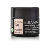Nature's Brands Bella Mari foundation bottle, SPF 30 protection for daily wear.