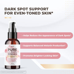PureLumin Essence texture close-up for smooth, hydrated skin