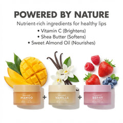 NatureWell Vanilla lip mask close-up with creamy texture and gentle aroma