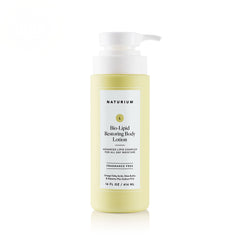 Naturium Bio-Lipid Restoring Body Lotion bottle delivers all-day hydration.