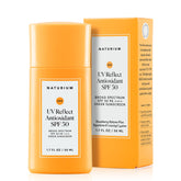 Naturium UV Reflect Antioxidant sunscreen bottle front showing daily sun protection