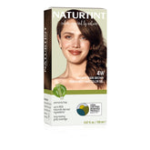 Naturtint 4W Radiant Dark Brown bottle applying color at home for salon-quality results