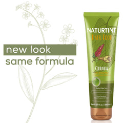 Naturtint Hair Food Deep Conditioning Mask texture closeup shows creamy, luxurious coverage.