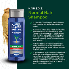 Ingredient panel highlights liquorice and caffeine for scalp nourishment.