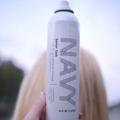 Argan oil in Sailor Talk nourishes while restoring natural shine in hair.