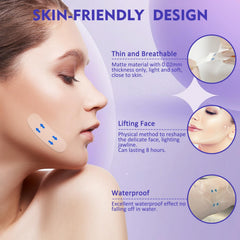 NBF Face Lift Tape skin-friendly material keeps skin comfortable all day
