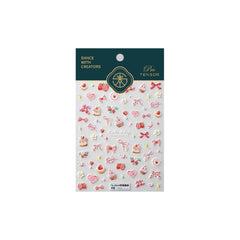 NBNTGH strawberry nail art decals add cute, playful accents
