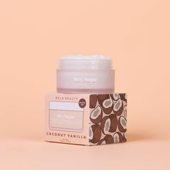 Hey Sugar mango butter and shea cocoa in action for deep moisturization