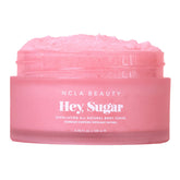 NCLA Beauty Hey Sugar body scrub with pink champagne provides gentle exfoliation and refreshed skin.