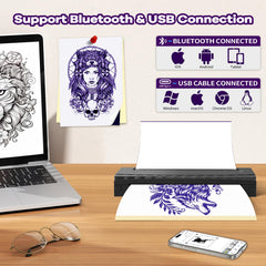 NDYIN D80 battery-powered design enables mobile sessions with long-lasting power.