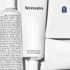 Nécessaire Hand Cream marula oil close-up emphasizing nourishing texture