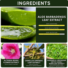 Neclar Hydratation Quotidienne Gel Aloe, soin visage et corps pour peau sèche.