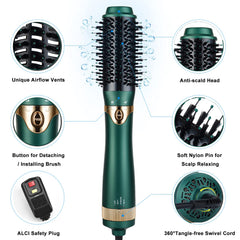 Necmuaih 4-in-1 set with dryer and brush for versatile styling options.