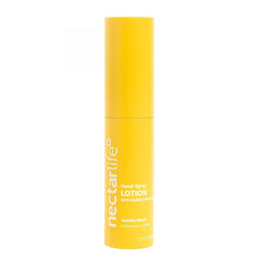 Nectar Life hydrating hand spray bottle close-up for fast absorption