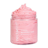 Nectar Life Whipped Soap and Shave Butter bottle pour with rich lather for spa-like shower