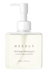 Needly Mild Cleansing Oil bottle front view for gentle makeup removal.