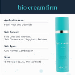 Neocutis Bio Cream Firm packaging US label and branding