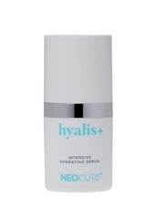 Neocutis Hyalis+ Intensive Hydrating Serum bottle showing oil-free hydration for smoother skin