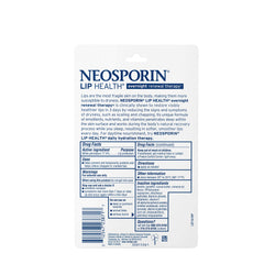 Neosporin Lip Health Overnight Renewal Packaging shown for easy nightly lip care