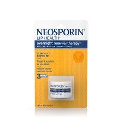 Close-up of Neosporin Lip Health texture ready for overnight application.