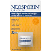 Neosporin Lip Health Overnight Renewal Therapy tube for deep overnight hydration.