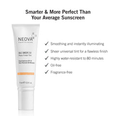 NEOVA Silc Sheer 2.0 dispenser highlights easy pump application.