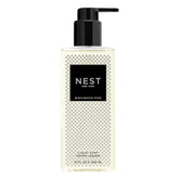 Nest New York Birchwood Pine Liquid Soap bottle pour, gentle cleansing and forest aroma