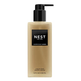 NEST New York Moroccan Amber liquid soap bottle for luxurious daily cleansing with rich aroma.