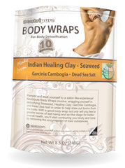 Neutripure DIY Body Wrap ingredients laid out for a spa-ready start at home