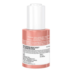 Neutrogena Bright Boost serum pump during application for easy daily use