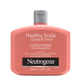 Neutrogena Exfoliating Healthy Scalp Conditioner bottle with easy pour for buildup relief