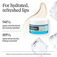 Neutrogena Hydro Boost Lip Balm with Shea Butter nourishes and smooths lips