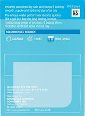 Neutrogena Hydro Boost Water Gel label highlights 24-hour hydration.