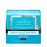 Neutrogena Hydro Boost wipes demonstrate a smooth cleansing glide for makeup removal.
