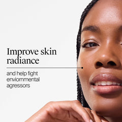 Neutrogena Invisible Daily Defense applied swatch highlighting hydrating formula