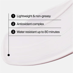 Neutrogena SPF 60+ cream on arm during hiking outdoor activity