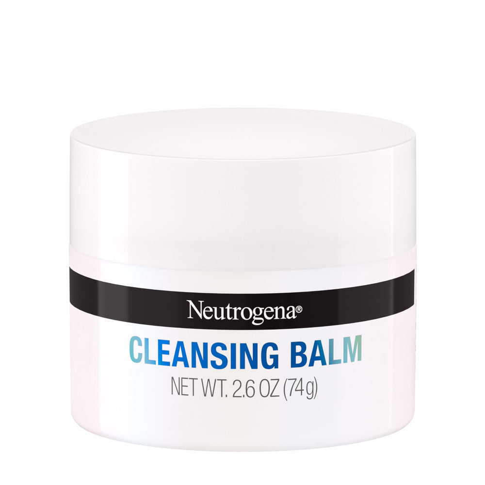 Neutrogena Makeup Melting Cleansing Balm bottle melts makeup gently