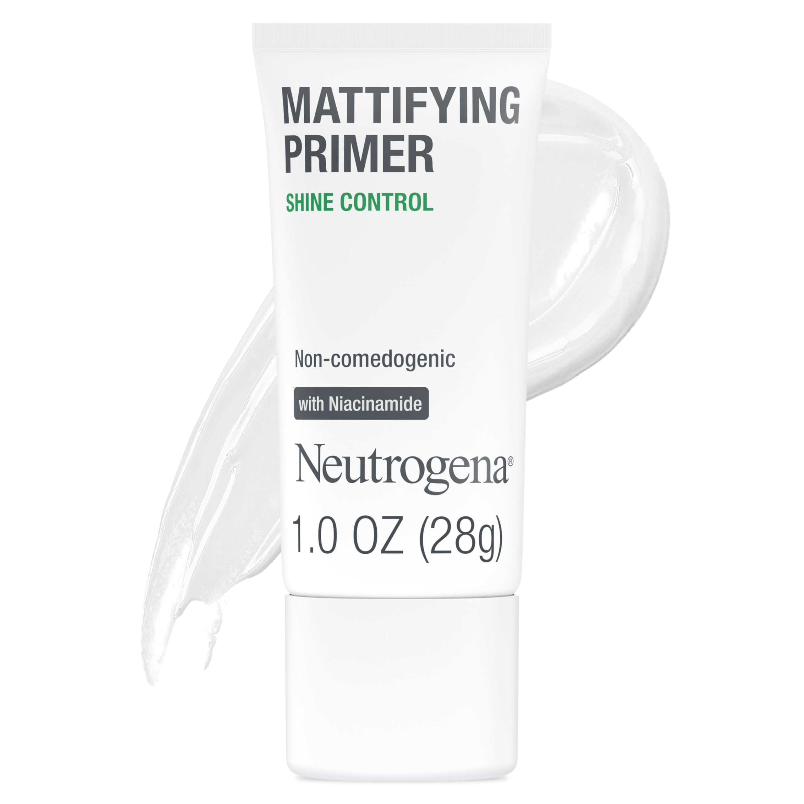 Neutrogena Mattifying Primer with Shine Control creates a soft matte base and reduces shine.