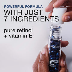 Neutrogena Rapid Wrinkle Repair capsules with seaweed-based material for fresh daily doses.